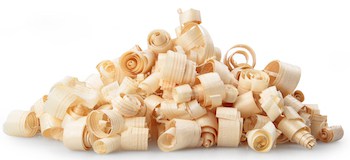 Wood shavings